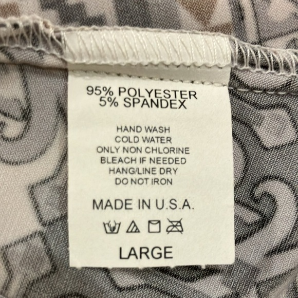 NEW jersey-knit maxi dress grey Large Jean-Pierre Klifa Paris - Picture 9 of 9